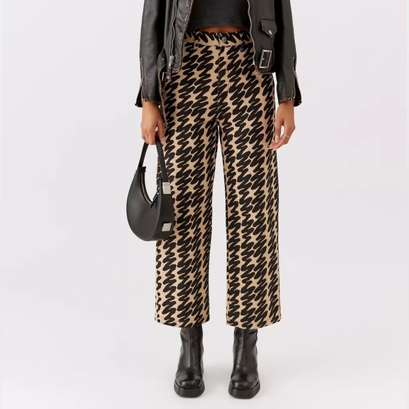 OBEY Brighton Printed Carpenter Pant 25 - Picture 1 of 15